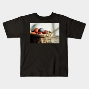 Farmhouse Easter Eggs Kids T-Shirt